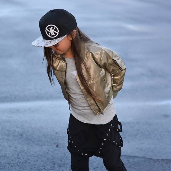 *NWT* 5T Satin Bomber - Picture 2 of 7